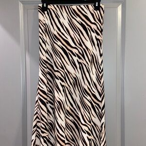 Midi Animal Print skirt